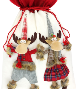 2762 GIFTBAG MERRY MOOSE
